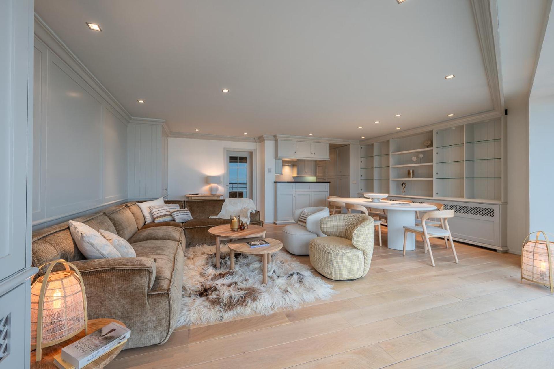 Appartementen Op De Zeedijk In Knokke Op De 3E En 4E Verdieping Van Logie Marie ภายนอก รูปภาพ