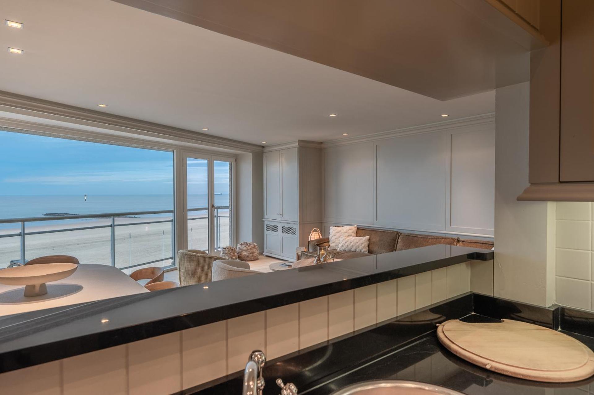 Appartementen Op De Zeedijk In Knokke Op De 3E En 4E Verdieping Van Logie Marie ภายนอก รูปภาพ